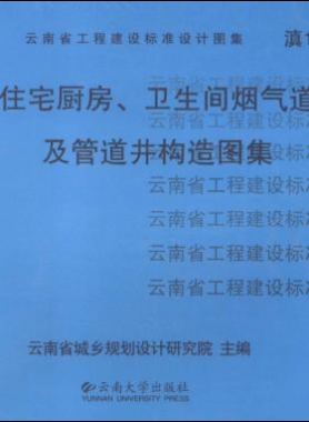 住宅廚房、衛(wèi)生間煙氣道及管道井構造圖集滇05J01